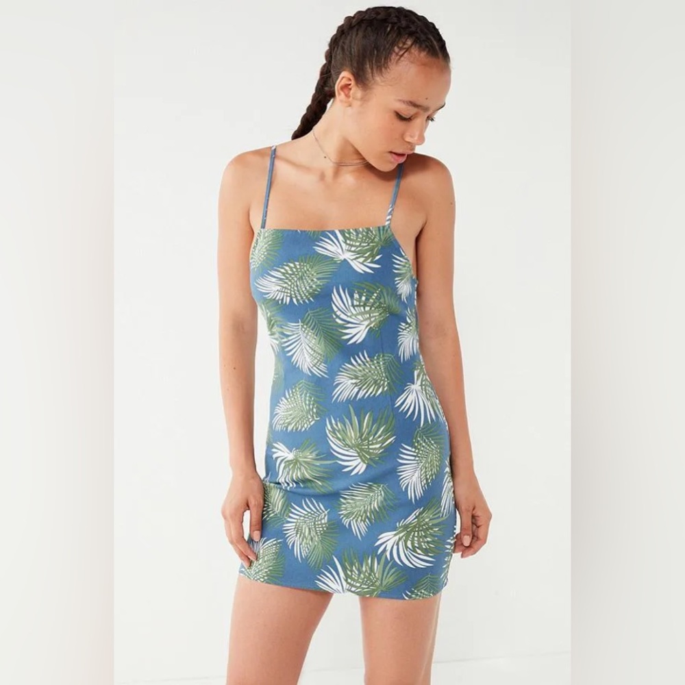 Palm mini dress